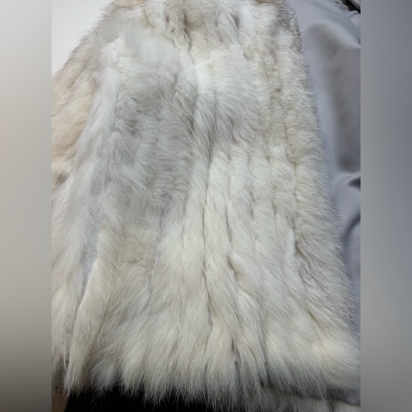 Silver fox by saga Vintage 1980s jacket excellent condition size large 🦊 - Picture 11 of 11